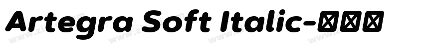 Artegra Soft Italic字体转换 Artegra Soft Italic字体转换